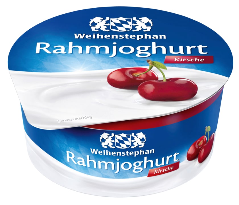 Weihenstephan Rahmjoghurt Kirsche 150g